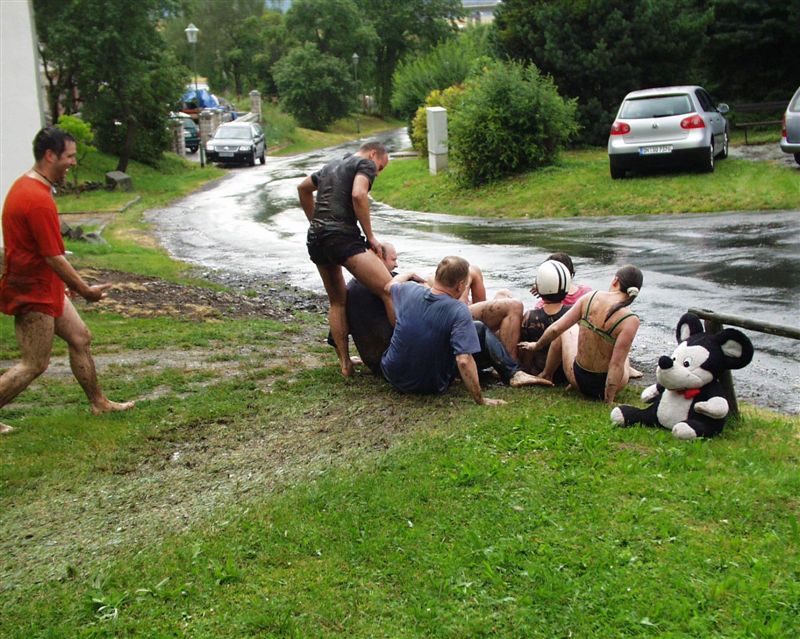 Rutschen am Teichberg